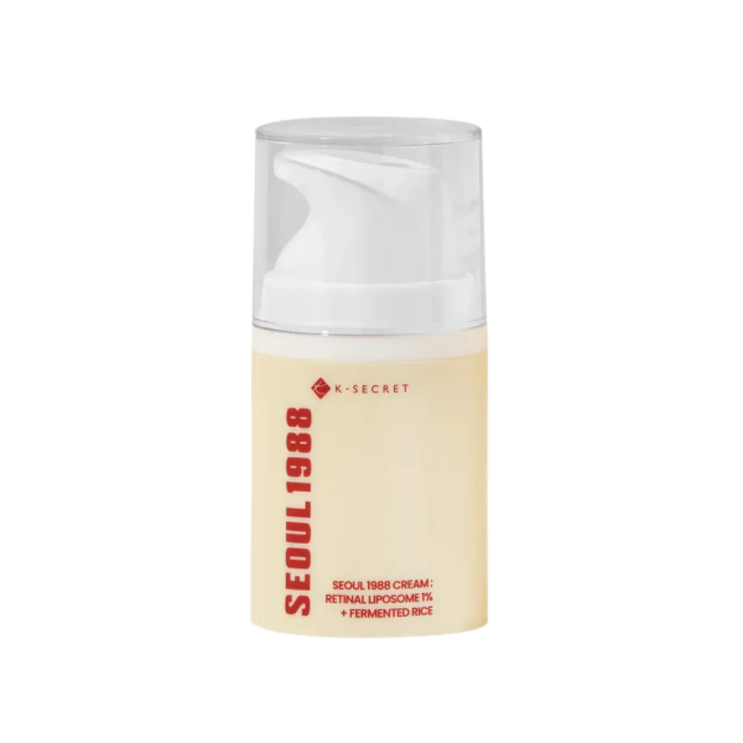 11AppImages_27_314b7728-7eb4-4631-bbe5-e4132c9603c3 K - SECRET Seoul 1988 Retinal Liposome 1% & Fermented Rice Anti-Aging Face Cream - 50ml | ك سيكريت كريم للوجه ريتينول 1% وبخلاصة الأرز - 50 مل - الصورة 1