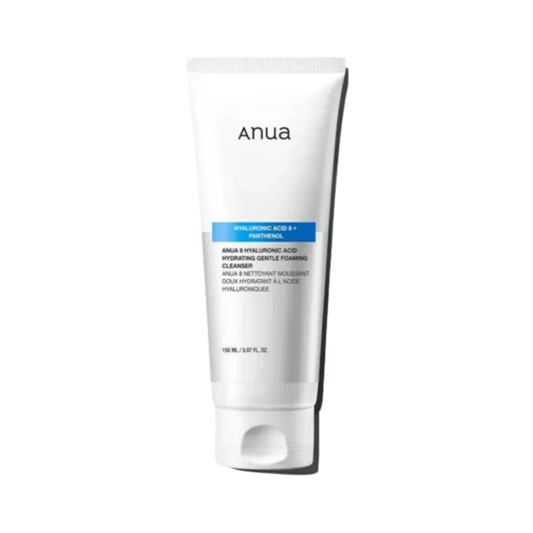 11_App_Images_-_2025-11-08T134651.531 Anua Hyaluronic Acid 8 + Panthenol Gentel Foaming Cleanser - 150ml | انوا غسول فوم بالبناتينول والهيالورونيك اسيد - 150 مل - الصورة 1