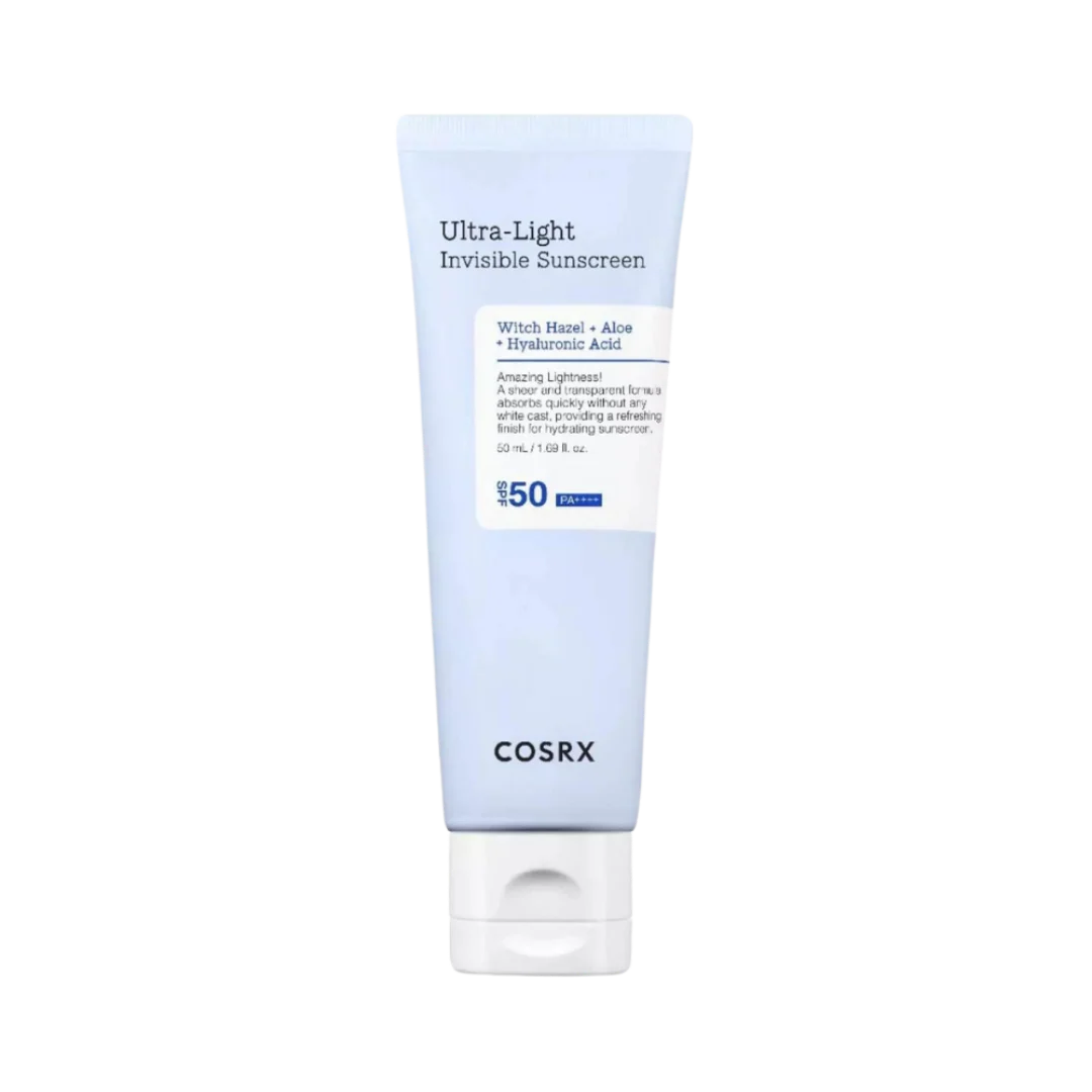 11_App_Images_-_2025-11-18T113154.722 COSRX Ultra-Light Invisible Sunscreen - 50ml | كوزركس كريم واقي شمسي خفيف على البشرة - 50 مل - الصورة 1