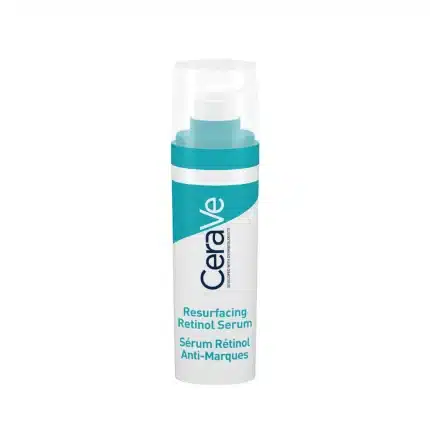 CERAVE RESURFACING RETINOL SERUM TO REDUCE THE APPEARANCE OF POST-ACNE MARKS AND PORES WITH RETINOL, LICORICE ROOT EXTRACT & NIACINAMIDE - 30ml | سيرافي سيروم ريتنول - 30 مل