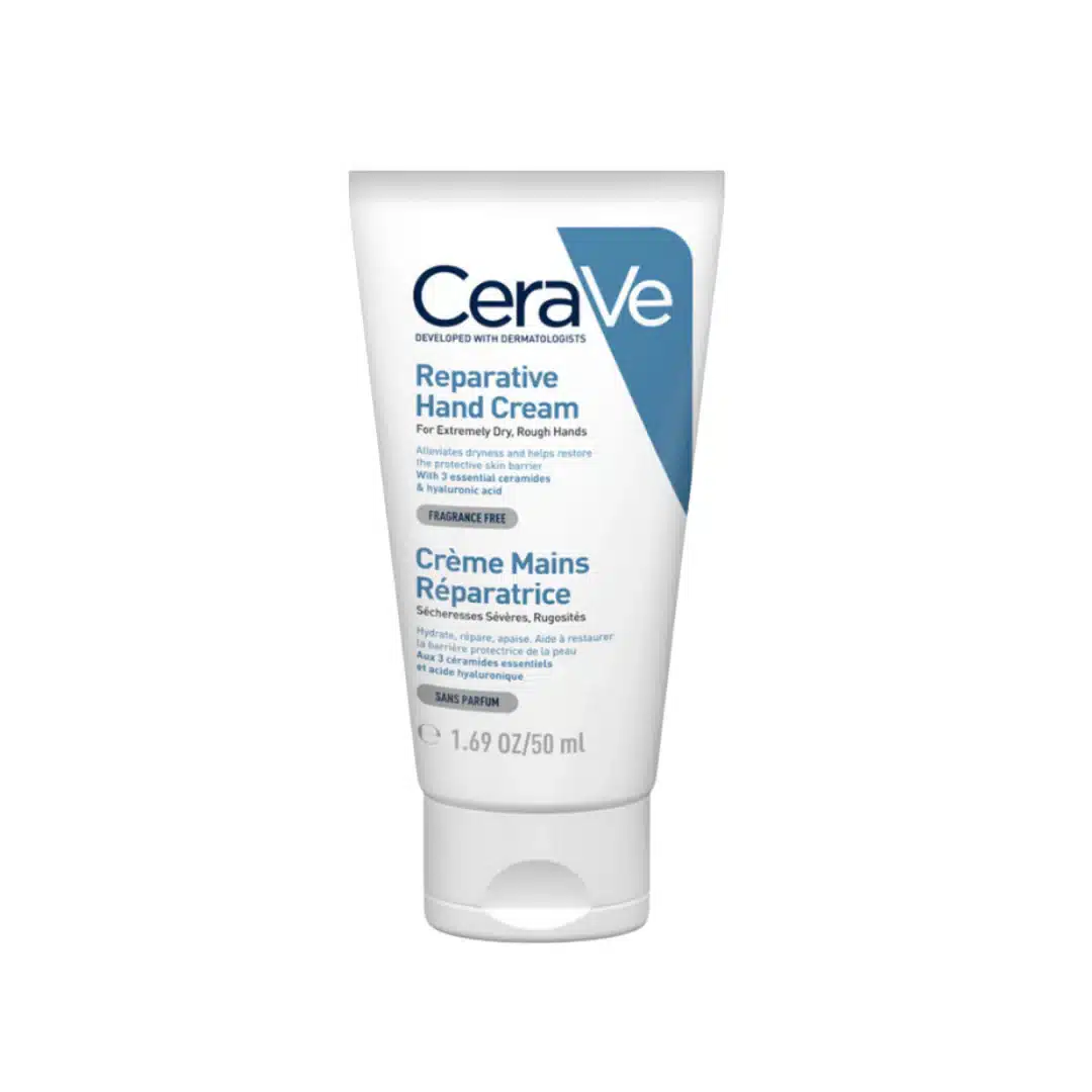 11_App_Images_-_2025-12-19T194416.100 Cerave Therapeutic Hand Cream for Dry Cracked Hands With Hyaluronic Acid - 50ml | سيرافي مرطب لليدين - 50 مل - الصورة 1