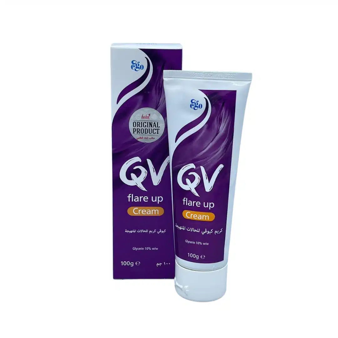 11_App_Images_-_2025-12-19T221908.095 QV Flare Up Cream - 100g | كيو في كريم مرطب للبشرة المعرضة للاكزيما - 100 غرام - الصورة 1