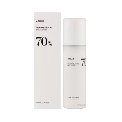Anua Heartleaf 70+ Hyaluron Daily Lotion - 200ml | أنوا لوشن مرطب بنبات الهارتليف - 200 مل