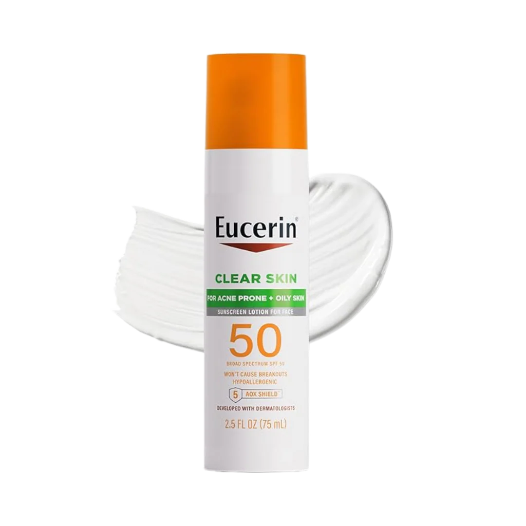 11_App_Images_20_f08b61d7-1ed8-4f36-9ead-c0a6d9757700 Eucerin Sun Oil Control SPF 50 Face Sunscreen Lotion - 75ml | يوسيرين واقي شمسي للتحكم بالزيوت - 75 مل - الصورة 1