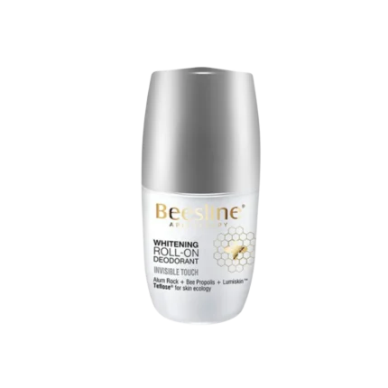 Beesline Whitening Roll-On Deodorant - Invisible Touch - 50ml | بيزلين رول اون مزيل تعرق و يفتح الجلد - 50 مل