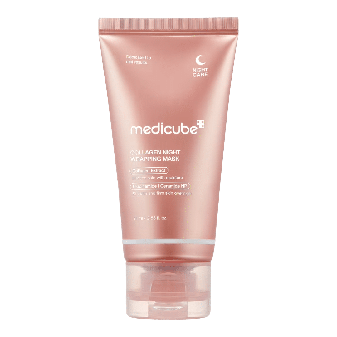 2026/04/179448.png Medicube Collagen Night Wrapping Night Face Mask - 75ml | ميدي كيوب قناع الكولاجين الليلي للوجه - 75 مل - الصورة 1