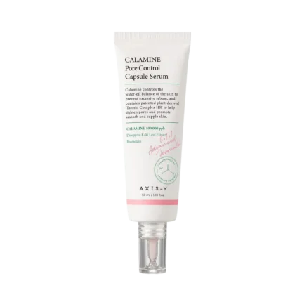 AXIS-Y Calamine Pore Control Capsule Serum - 50ml | اكسس-واي سيروم الكبسولات بالكالامين لتتحكم في المسام - 50 مل
