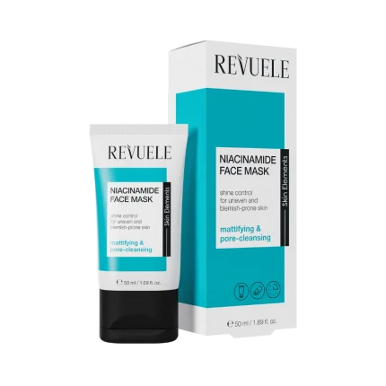 ريفويل ماسك للوجه بالنياسيناميد لتنظيف البشرة - 50 | Revuele Niacinamide Facial mask Mattifying & Pore-cleansing - 50ml