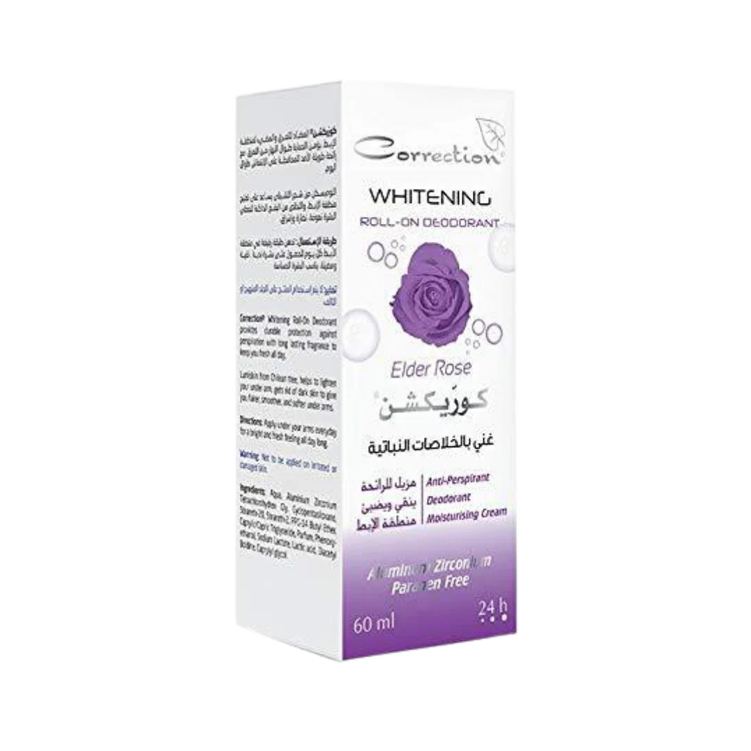11AppImages-2025-11-03T163100.253 (1) Correction Whitening-Deodorant Roll-On Elder-Rose - 60ml | كوريكشن مزيل تعرق رول روز - 60 مل - الصورة 1