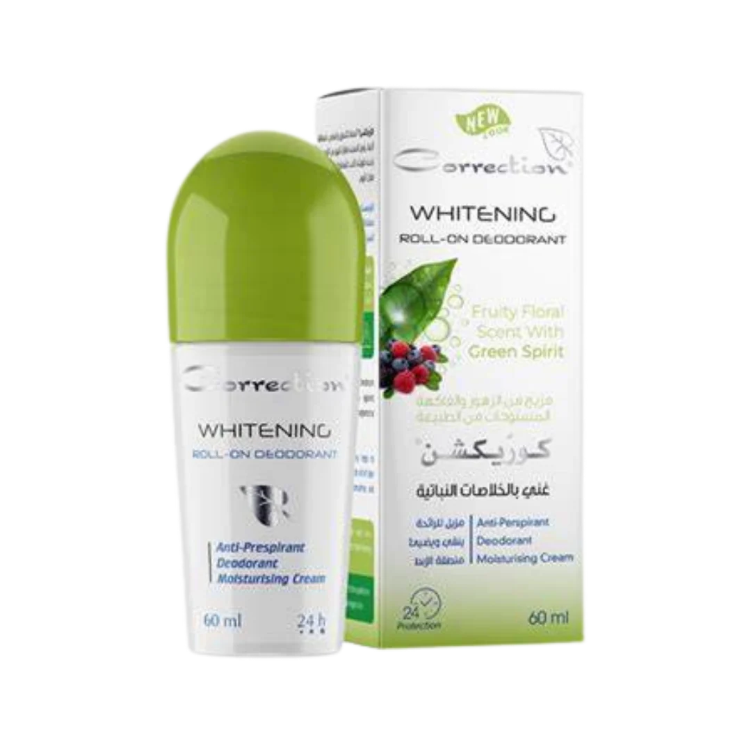 11AppImages-2025-11-03T164707.182 (2) Correction Whitening-Deodorant Roll-On Green-Spirit - 60ml |كوريكشن ديودوران مفتح رول اون -60 مل - الصورة 1