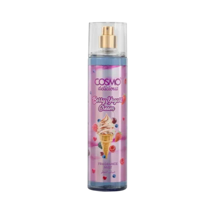 رذاذ عطر كوزمو برائحة التوت والزبادي الكريمي – 250 مل