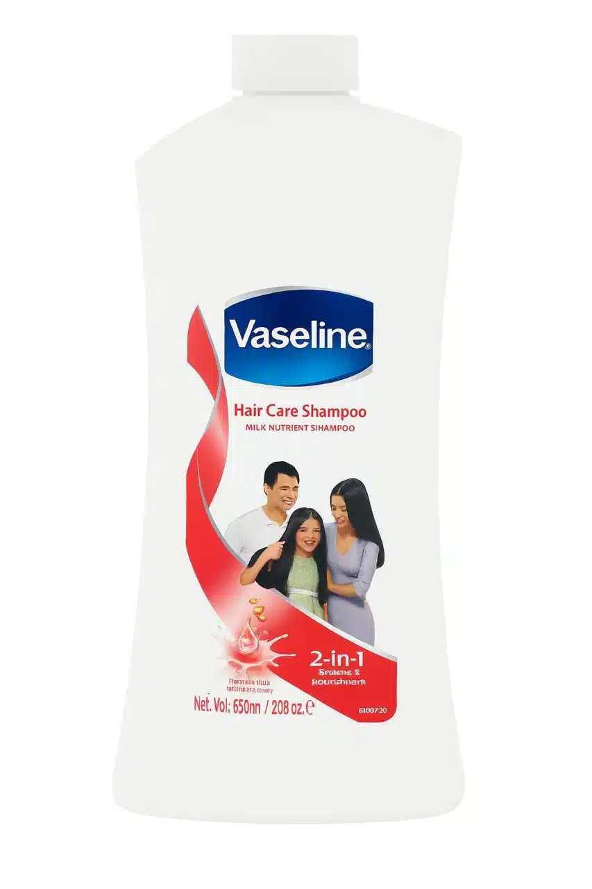 3333_e8407c15-eab8-4c87-95f7-677f019595e1 VASELINE Hair Care Shampoo Milk Nutrient - 650ml| فازلين شامبو بمغذيات الحليب -650 مل - الصورة 1