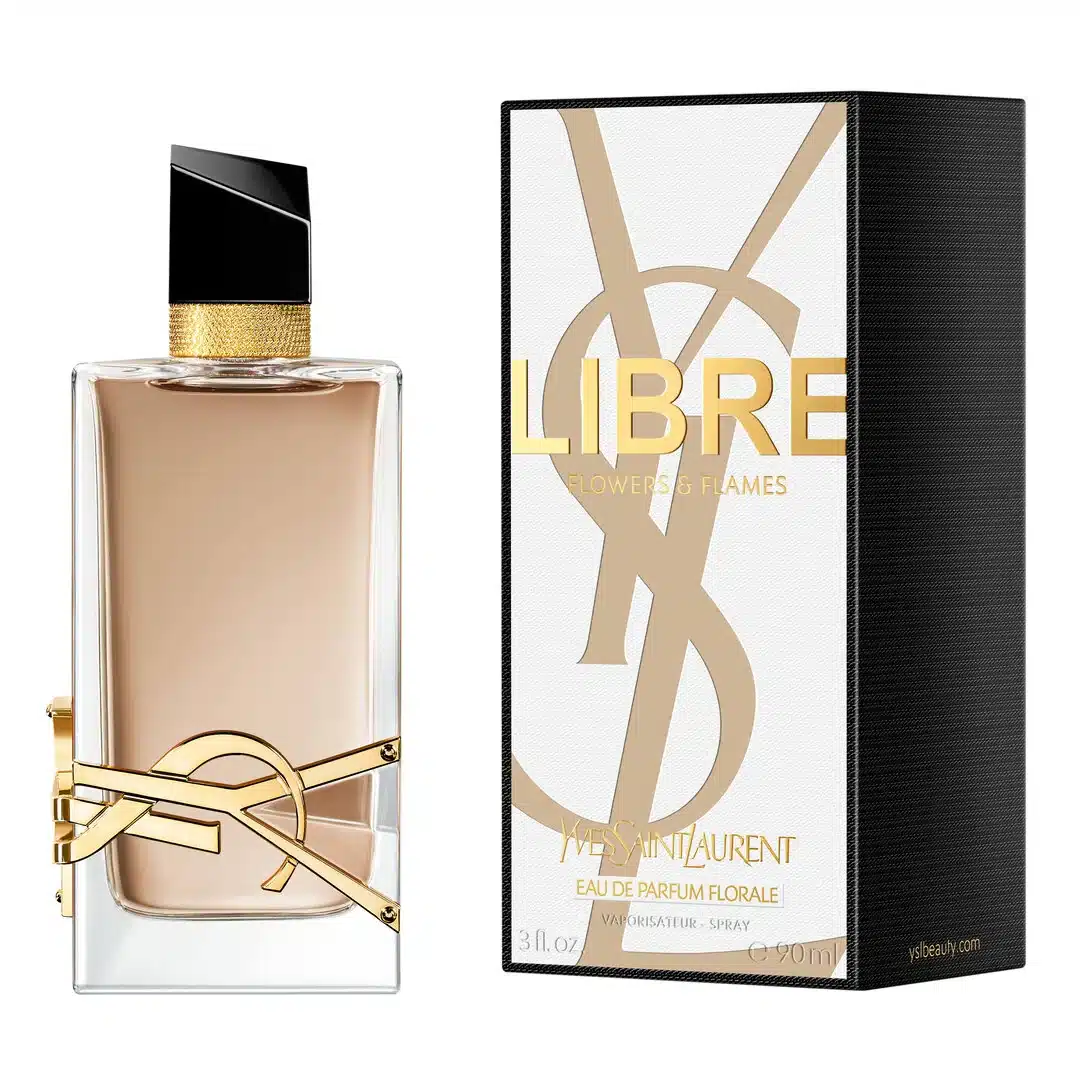 3614274151701_alt1 Yves Saint Laurent Libre Flowers & Flames Edp - 90ml | ايف سان لوران عطر ليبر فلاورز آند فلامز أو دو بارفان للنساء - 90 مل - الصورة 1