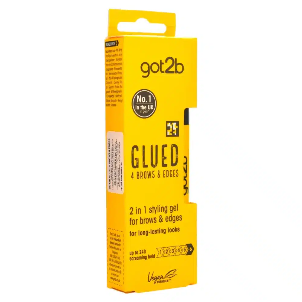 5012583210900 got2b Glued 4 Brows & Edges - 16ml | جوت تو بي جل تصفيف الحواجب - 16 مل - الصورة 1