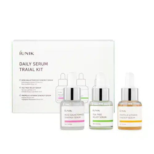 8809728080309 IUNIK Daily Serum Trial Kit - 3pcs | ايونيك مجموعة سيرومات يومية مصغرة - 3 قطع - الصورة 1