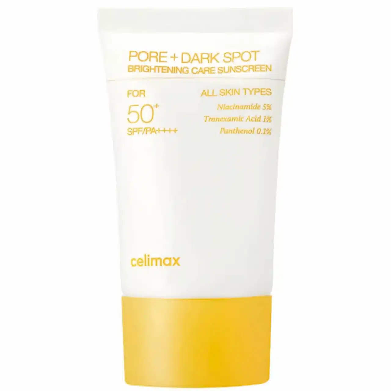 8809971484510_d8e2252c-af92-4174-b3b2-3d4c99f18531 celimax Pore+Dark Spot Brightening Care Sunscreen SPF50 - 50ml | سيليماكس كريم واقي شمسي مفتح للتصبغات spf50 - 50 مل - الصورة 1