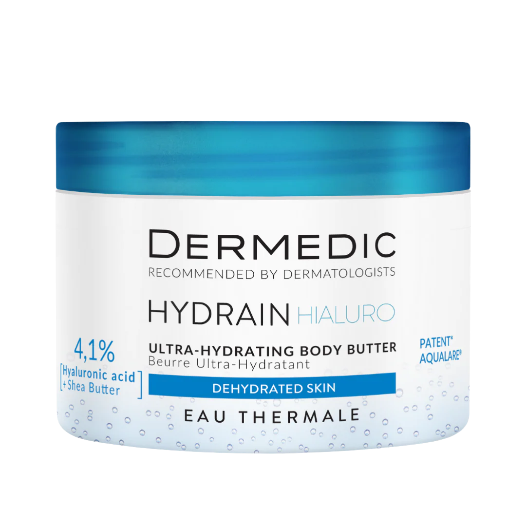 DERMEDIC_Hydrain3_Ultra-hydrating_body_butter_body_oil_-_225ml DERMEDIC Hydrain3 Ultra-hydrating body butter body oil - 225ml | ديرمديك زبدة الجسم المرطبة للجسم - 225 مل - الصورة 1