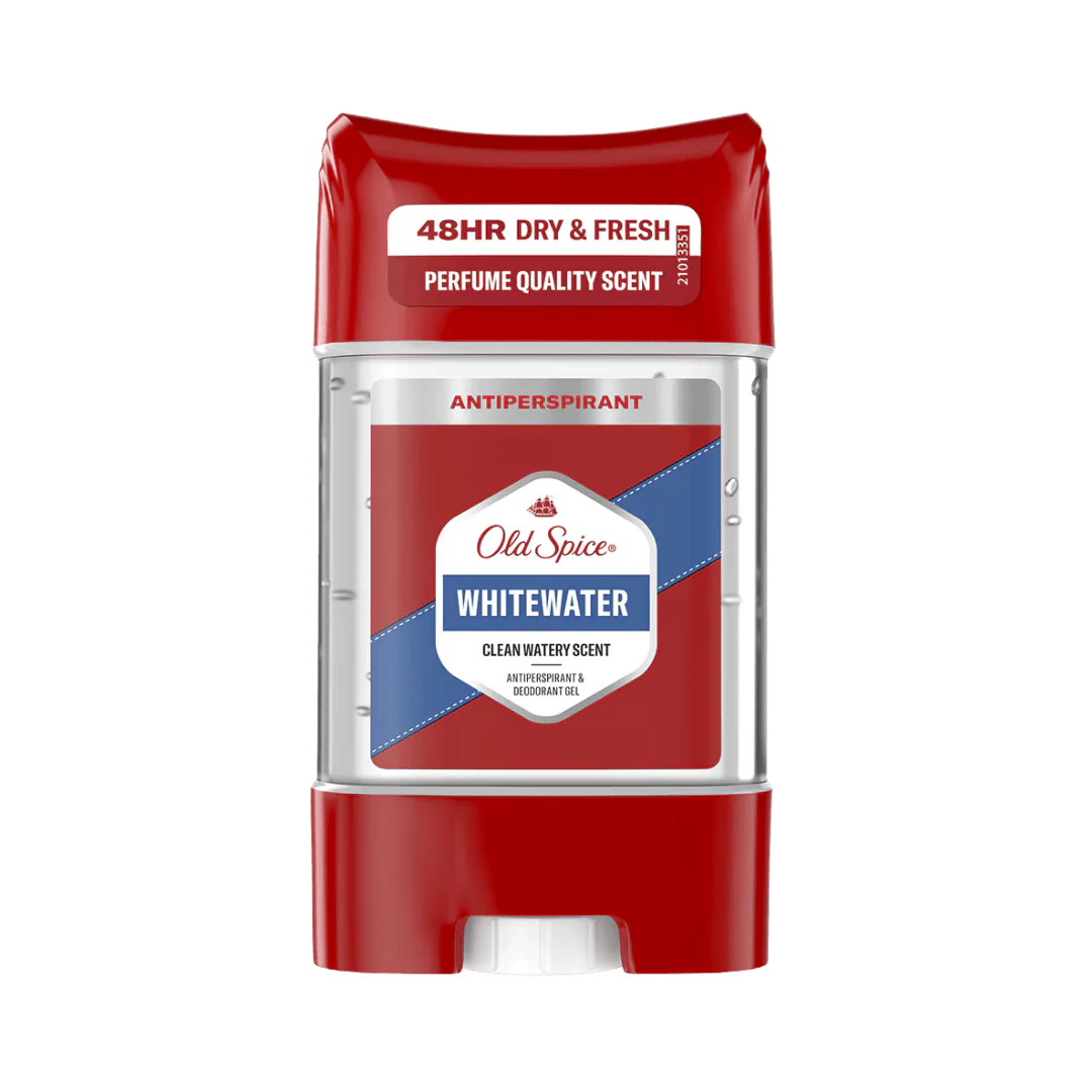 Old_Spice_Whitewater_Deodorant_Gel_-_85g Old Spice Whitewater Deodorant Gel - 85g | اولد سبايس مزيل عرق وايت ووتر جل - 85 غرام - الصورة 1