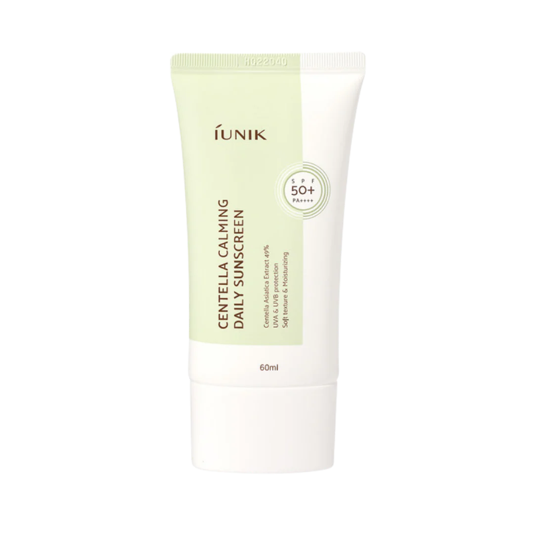 iUNIK_Centella_Calming_Daily_Sunscreen_-_60ml ايونيك واقي شمسي بخلاصة السنتيلا مهدئ للبشرة - 60 مل - الصورة 1