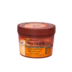غارنييه الترا دو ماسك غذاء الشعر بجوز الهند 3 في 1 للشعر الجاف والمجعد - 390 مل | Garnier Ultra Doux Smoothing Coconut 3-In-1 Hair Food For Frizzy Hair - 390ml