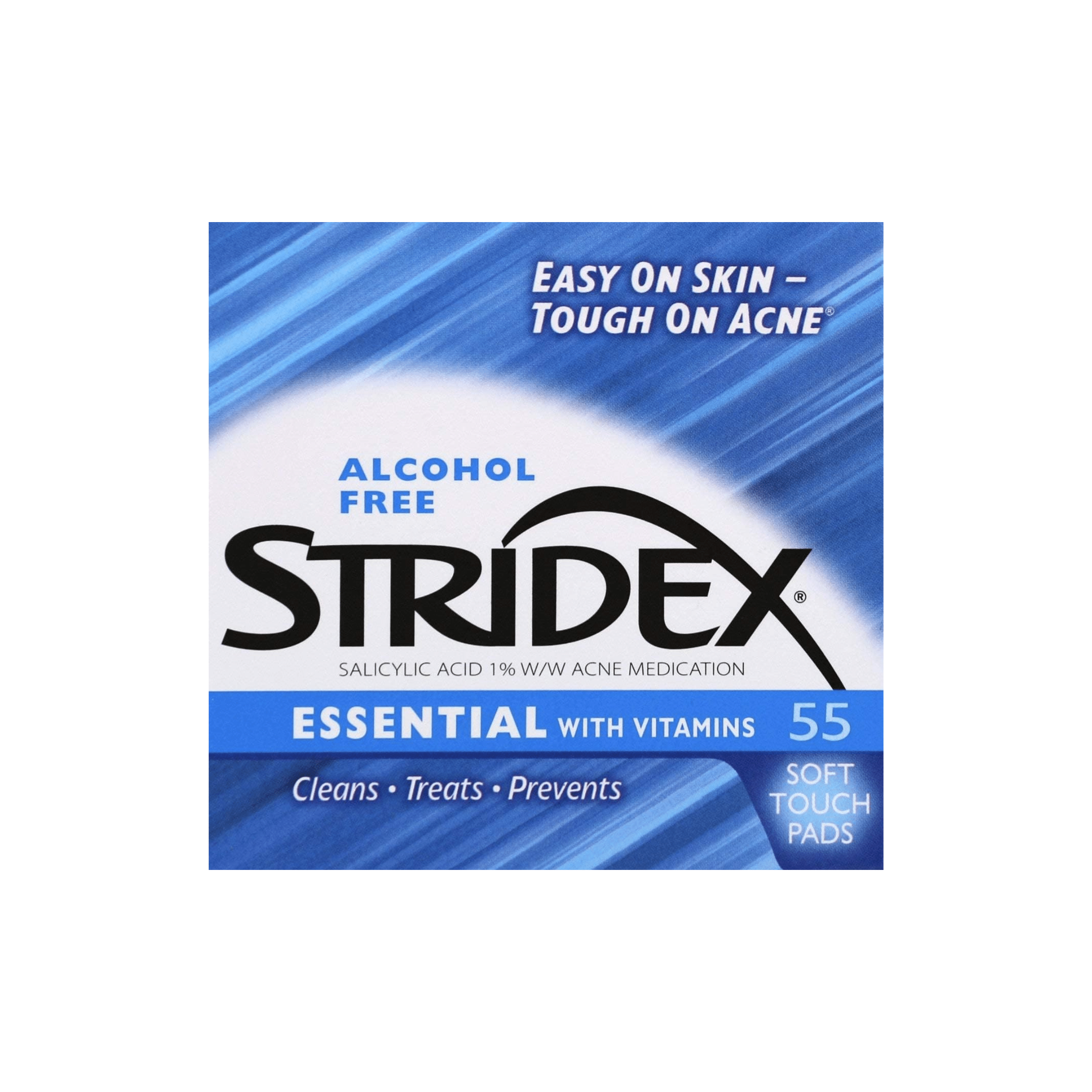 11.0_2 سترايدكس مناديل اساسية لحب الشباب 55 منديل | Stridex Essential Acne Wipes 55 Wipes - الصورة 1