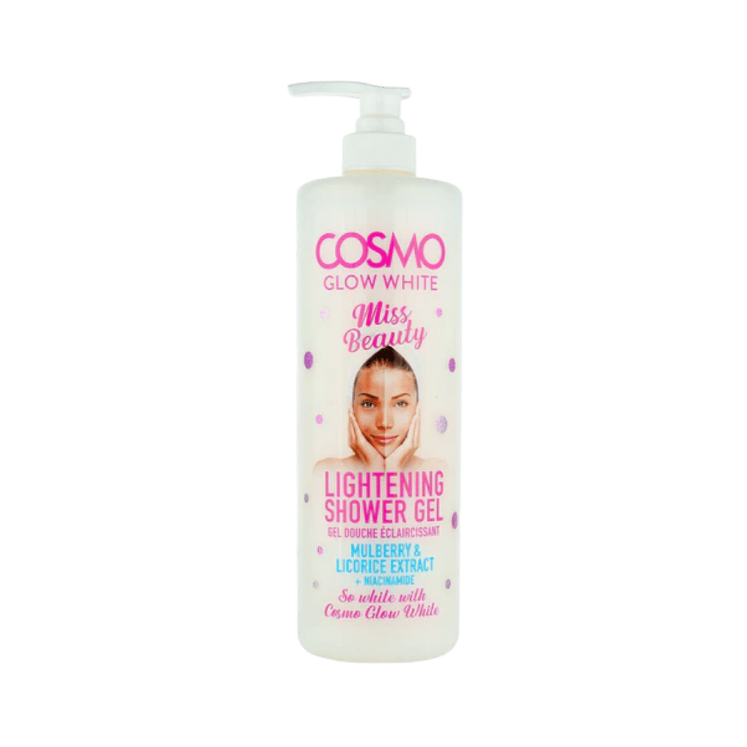 11AppImages-2025-10-13T115138.084 COSMO Glow White Whitening Shower Gel Miss Beauty - 1000ml | كوزمو سائل استحمام مفتح للبشرة - 1000 مل - الصورة 1
