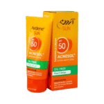 Ardene Sunscreen Cream Peach Beige Spf50 - 50ml | اردن كريم واقي شمسي مع لون بيج spf 50 - 50 مل