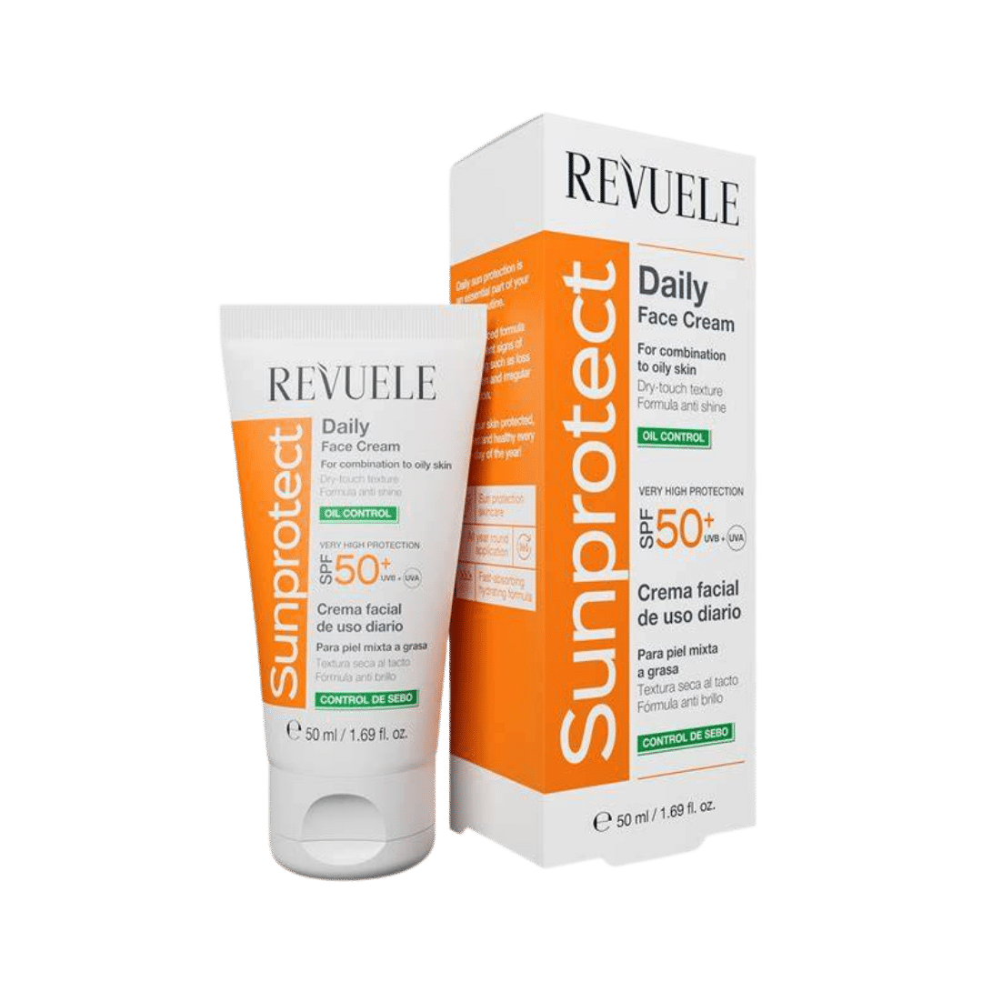 11_App_Images_60_44ca0e4e-ff47-48cb-b3df-1793e63247bd Revuele Sunprotect Oil Control Face Cream SPF 50+ - 50ml | ريفويل واقي شمس للبشرة الدهنية - 50 مل - الصورة 1