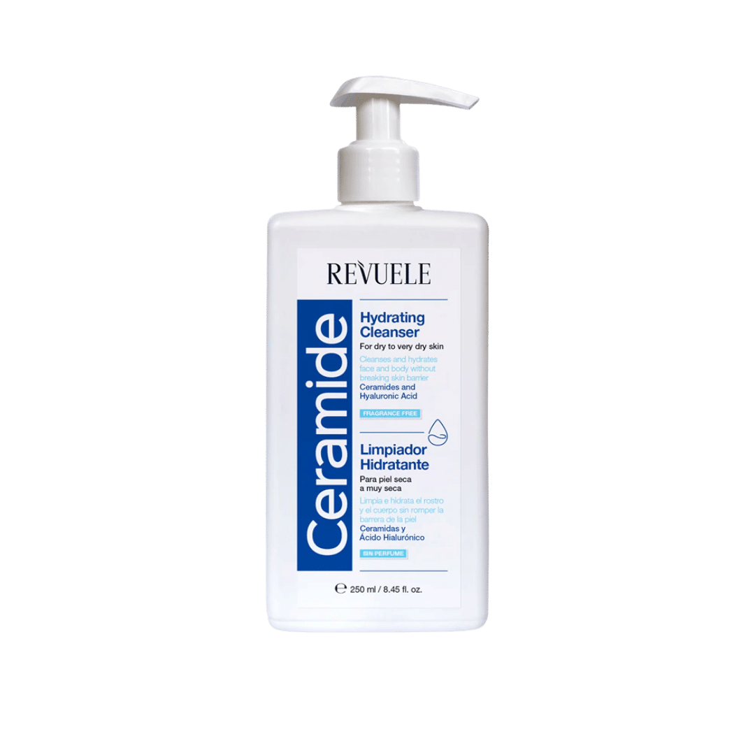 11_App_Images_63_a403cc46-b838-479e-a08e-aa4977581b5a (1) Revuele Ceramide Moisturizing cleanser with hyaluronic acid - Dry or very dry skin - 250ml | ريفويل غسول سيراميد للبشرة الجافة - 250 مل - الصورة 1