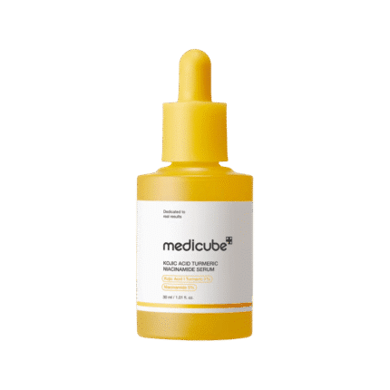 MEDICUBE Kojic Acid Turmeric Niacinamide Serum - 30ml | ميدي كيوب سيروم التفتيح بحمض الكوجيك والكركم ونياسيناميد - 30مل