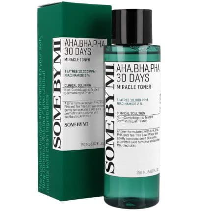 Some By Mi AHA. BHA. PHA 30Days Miracle Toner - 150ml | سوم باي مي تونر مقشر بالاحماض للوجه - 150 مل