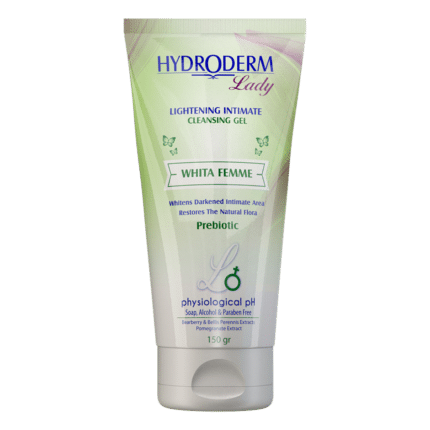 HYDRODERM Lightening Gel Intimate Cleansing Gel Whita Femme - 150g | هيدروديرم غسول جل مفتح للمناطق الحساسة - 150 غ