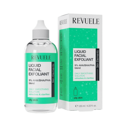Revuele Liquid Facial Exfoliant 9% For Oily Skin - 125ml | ريفويل تونر مقشر بالأحماض 9% للبشرة الدهنية - 125 مل