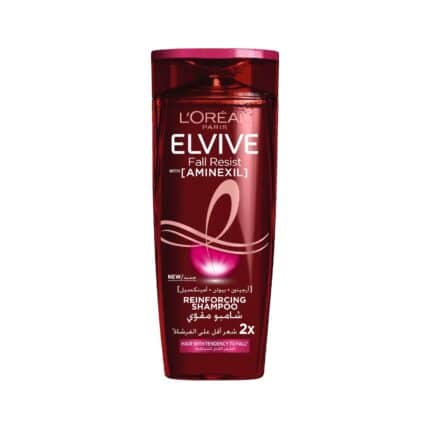 LOREAL Paris Elvive Fall Resist Anti Hair-Fall Shampoo with Aminexil 400ml لوريال إلفيف شامبو مضاد لتساقط الشعر