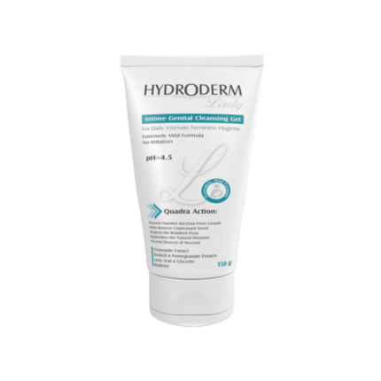 HYDRODERM Lady Intime Genital Cleansing Gel - 150ml | هيدروديرم غسول نسائي - 150 مل
