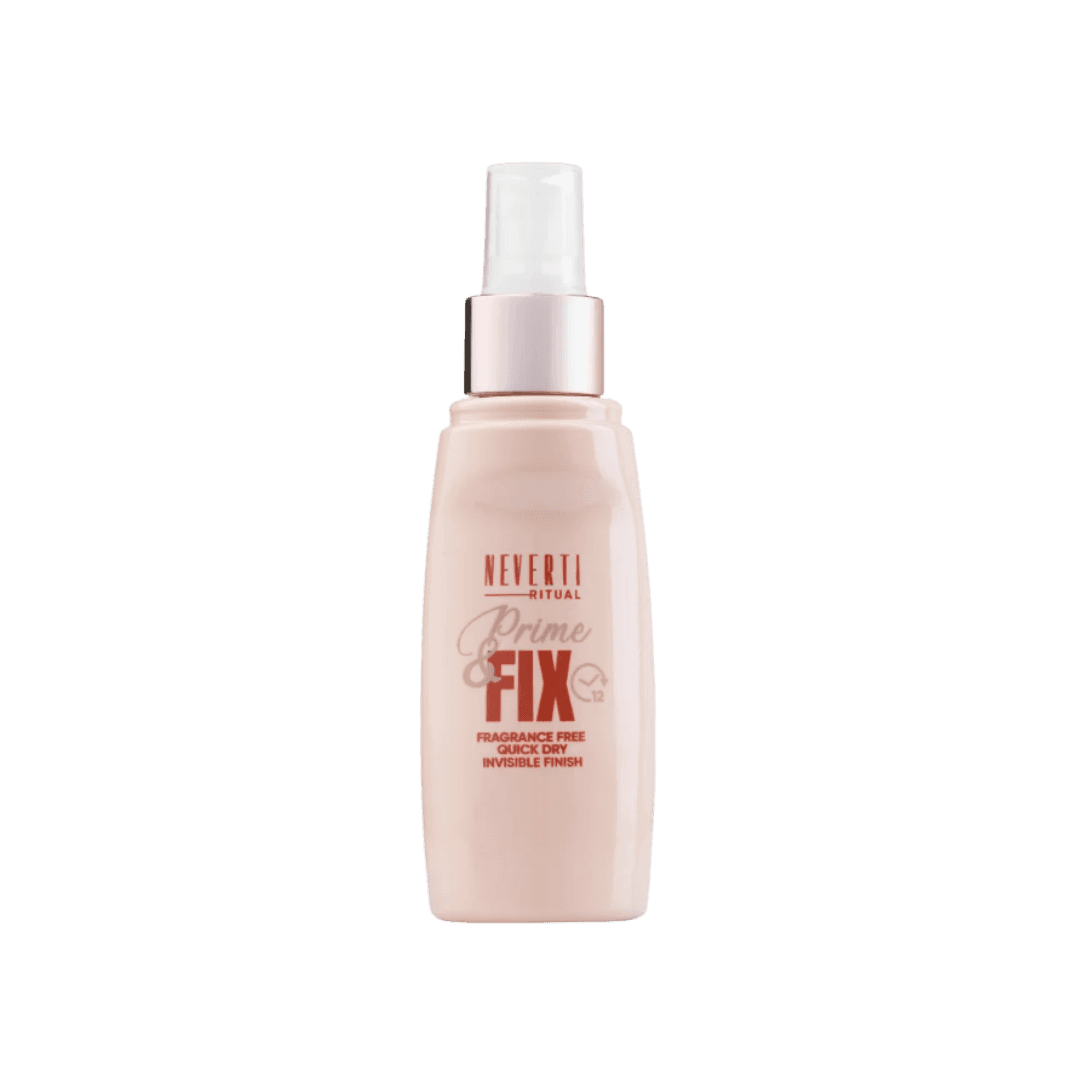 NEVERTI_Make_Up_Prime_and_Fix_Spray_-_100ml (1) NEVERTI Make Up Prime and Fix Spray - 100ml | نيفرتي بخاخ تثبيت المكياج و برايمر- 100 مل - 100مل - الصورة 1