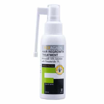 Spray %I. REXAGAIN Hair Regrowth Treatment -  / ريكساجین بخاخ لعلاج إعادة نمو الشعر بتركيز ۱۰ - ١٠٠ مل