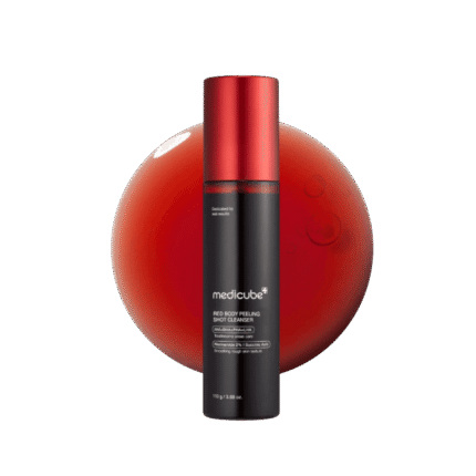 medicube Red Acne Body Peeling Shot - 110g | ميدي كيوب مقشر الجسم الأحمر - 110 غرام
